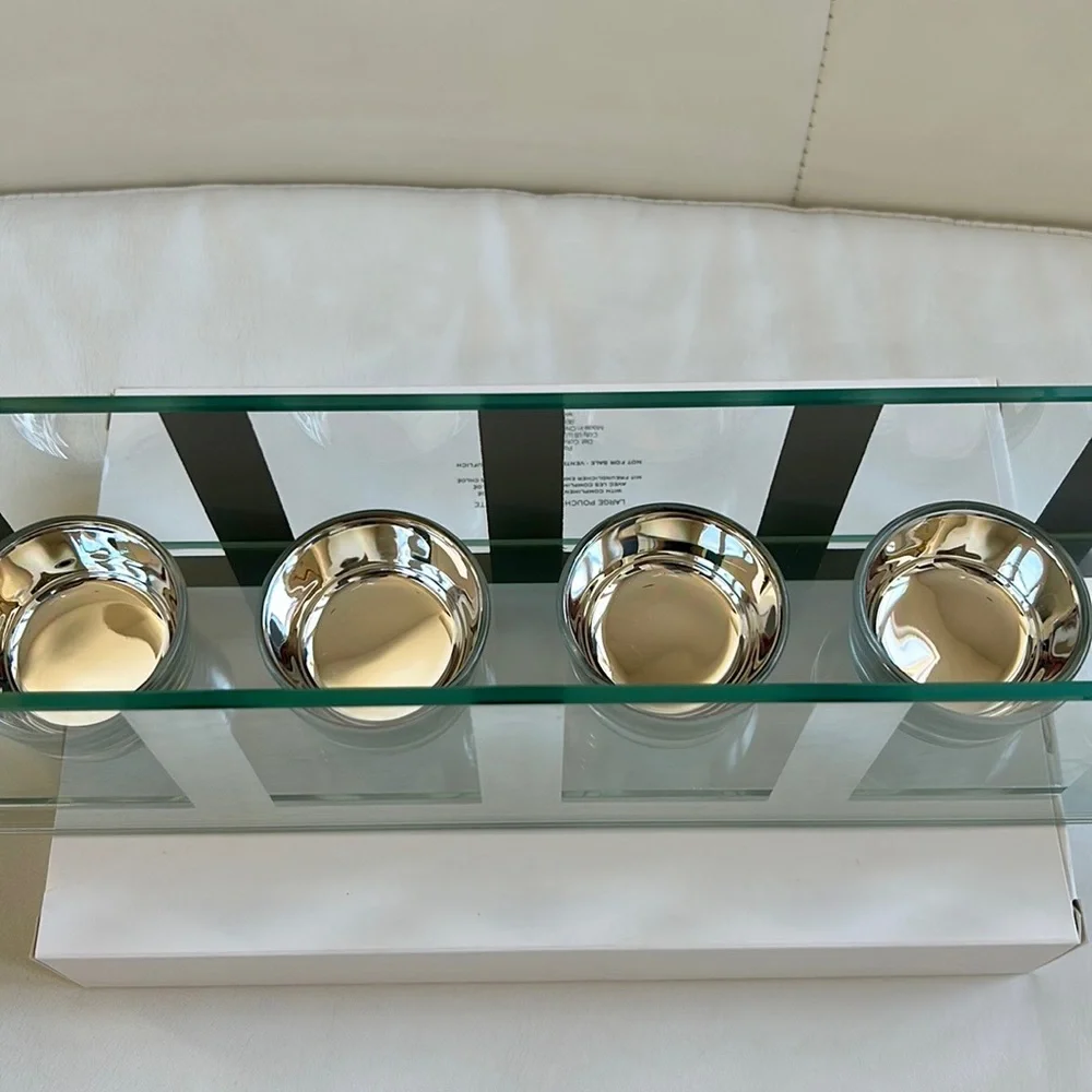 Morden Glass Candle holder